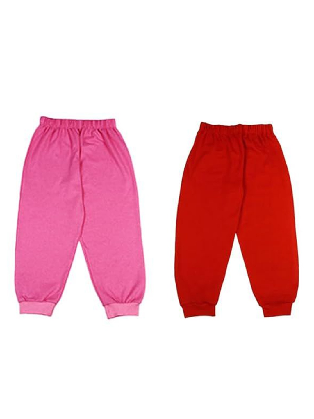 

BAESD Infants Pack Of 2 Cotton Mid-Rise Joggers 2PS-PINK-RED--0