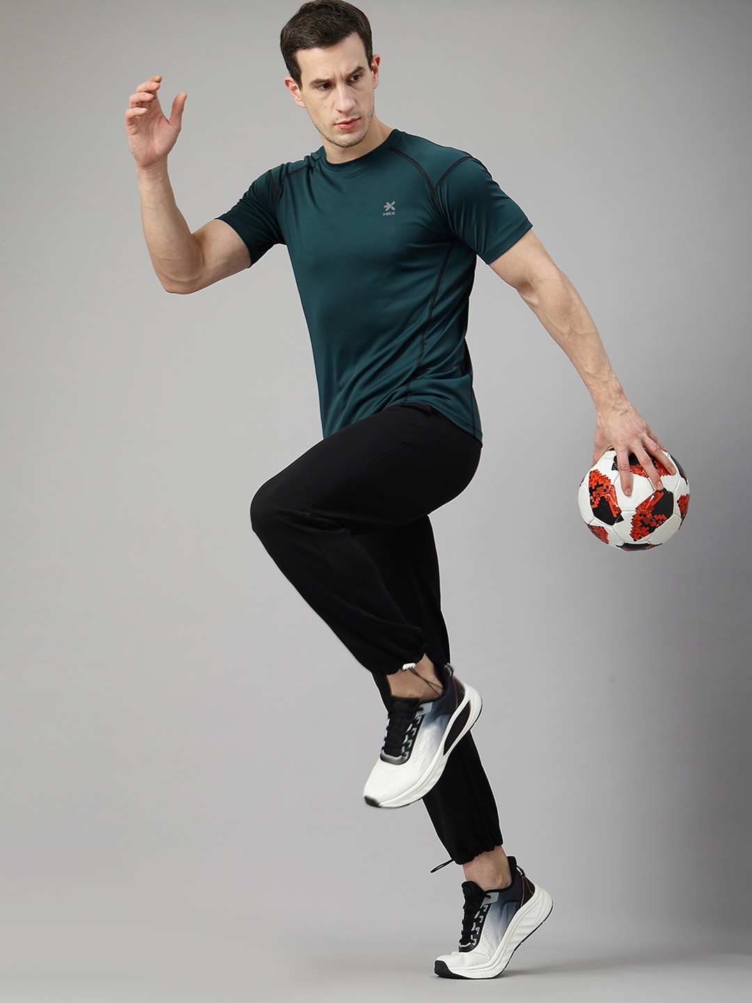 

HRX by Hrithik Roshan Men Pockets T-shirt, Green