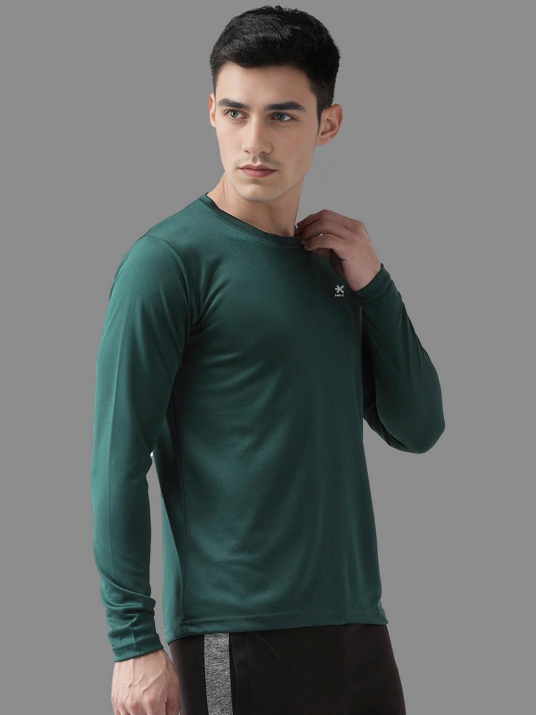 

HRX by Hrithik Roshan Men Pockets T-shirt, Green