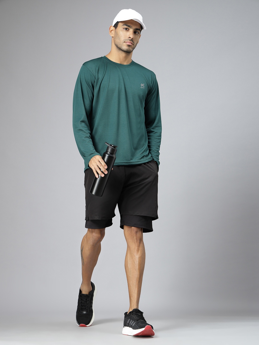 

HRX by Hrithik Roshan Men Pockets T-shirt, Green