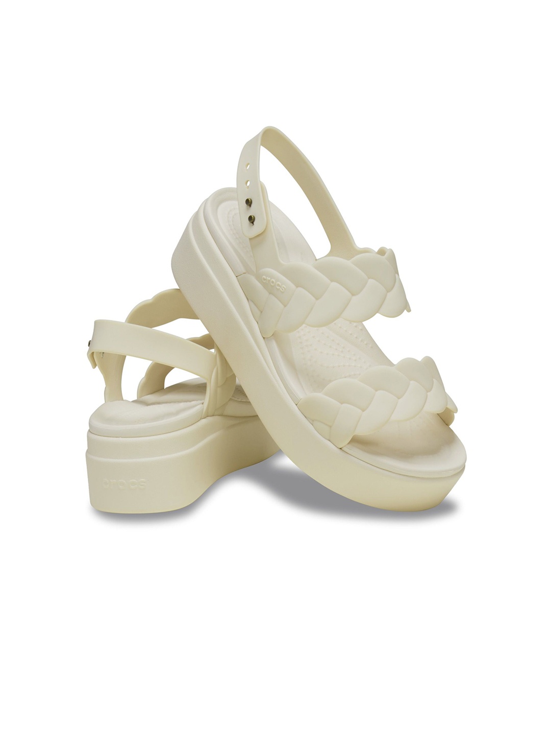 

Crocs Platform Sandals, Beige