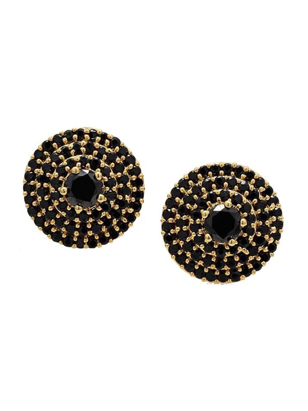 

Kezlin Contemporary Studs Earrings, Black