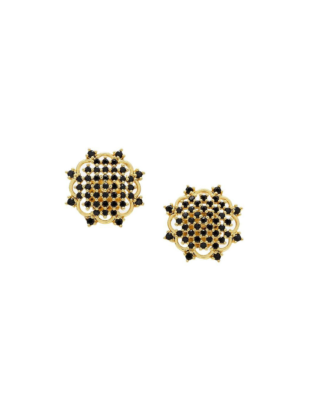 

Kezlin Contemporary Studs Earrings, Black