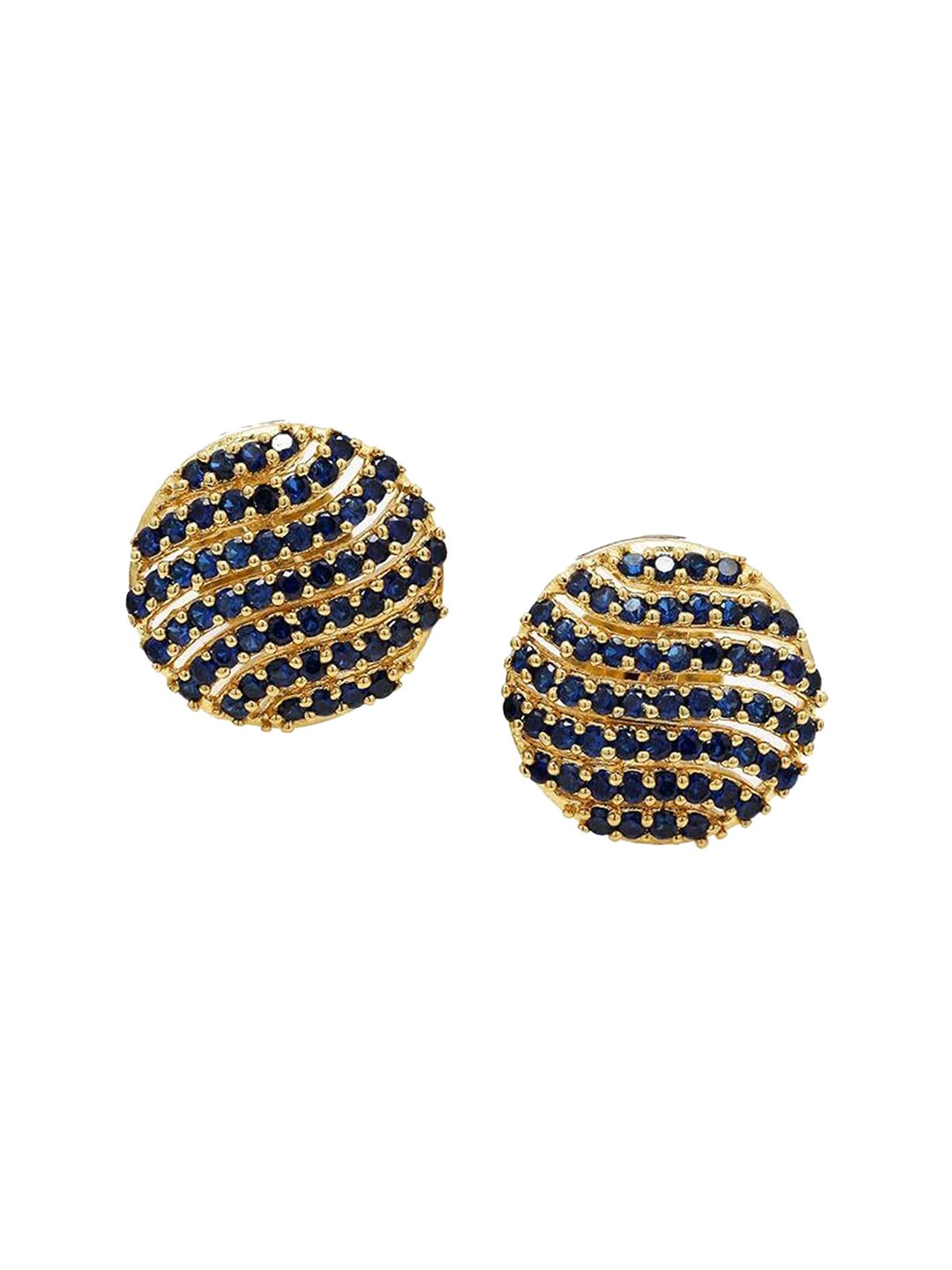 

Kezlin Contemporary Studs Earrings, Blue