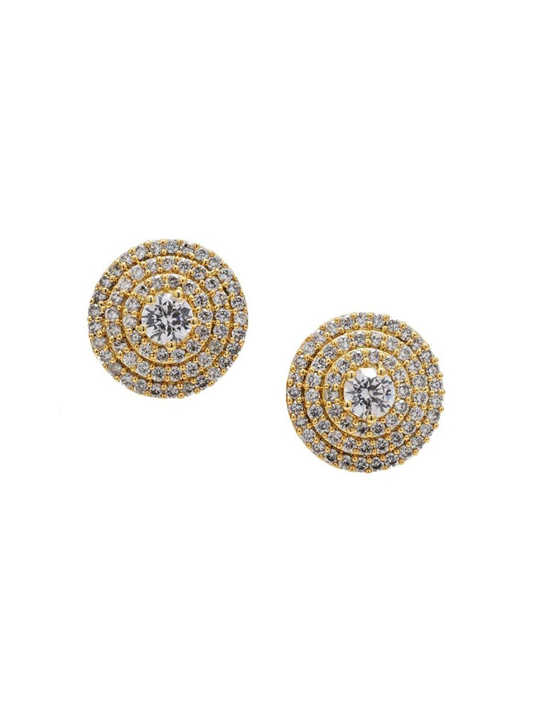 

Kezlin Contemporary Studs Earrings, White