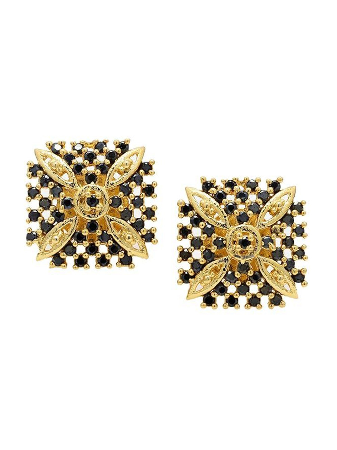 

Kezlin Contemporary Drop Earrings, Black
