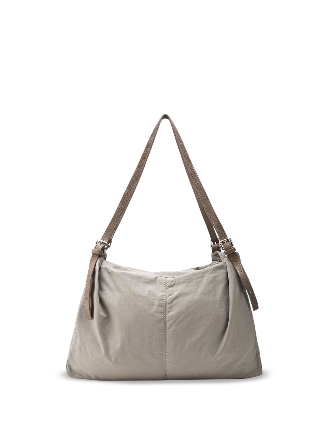 

Lino Perros Oversized Structured Hobo Bag, Grey