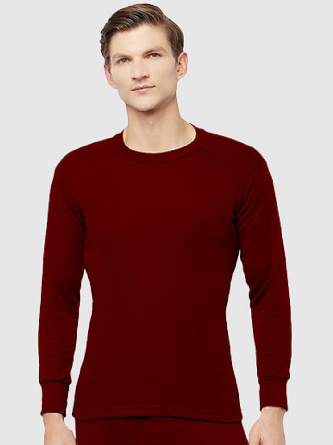 

T.T. Cotton Hotpot Dyed Heavy Winter Thermal Top, Maroon