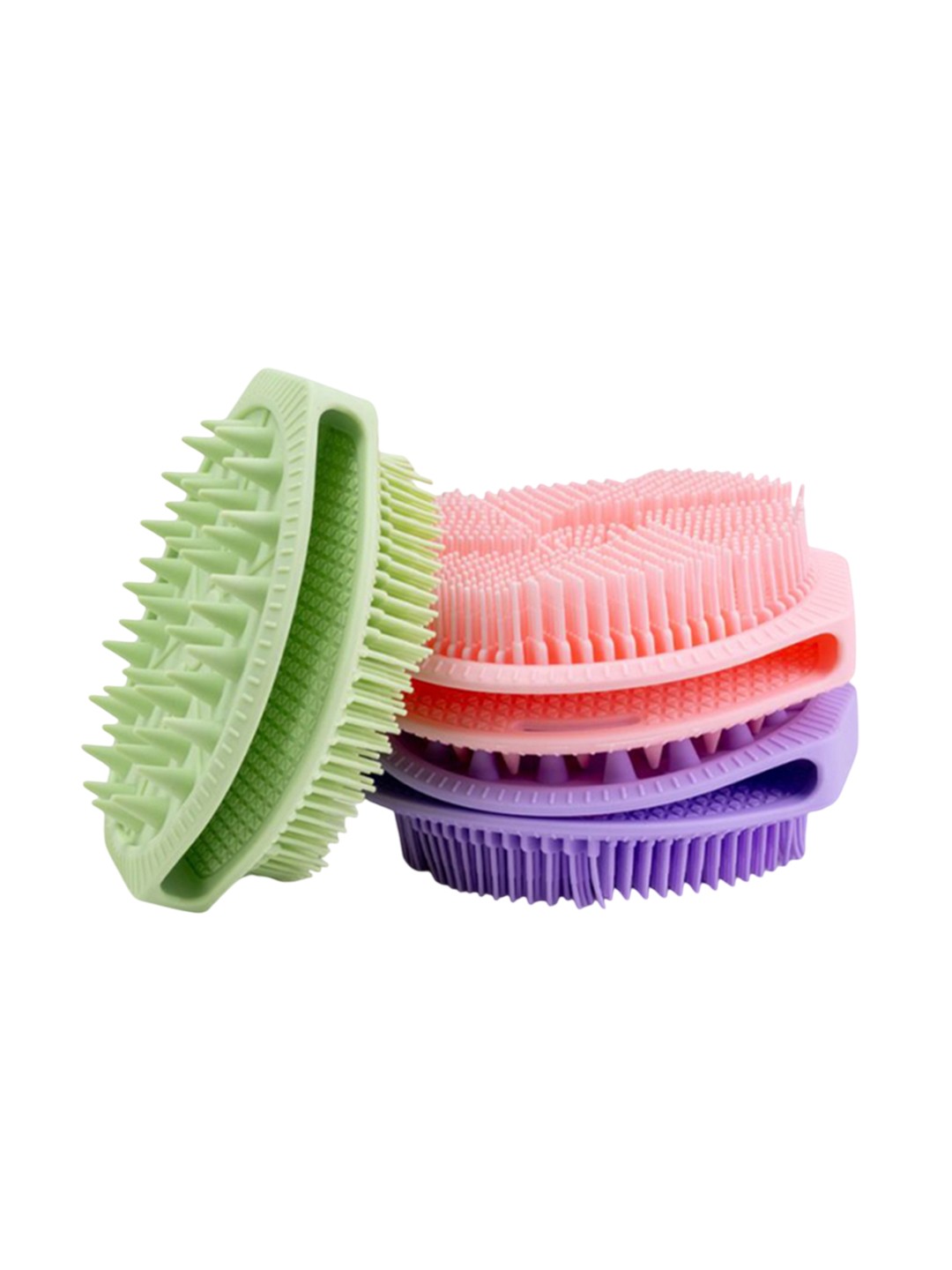 

Getmecraft Exfoliating Silicone Bath Brush & Body Scrubber - Purple