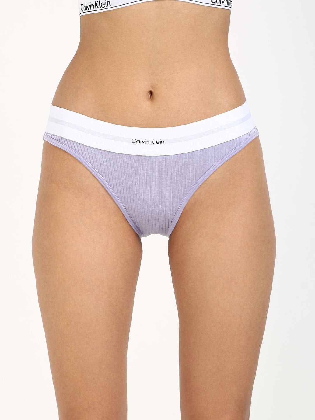 

Calvin Klein Underwear Mid-Rise Bikini Briefs QF8022541, Purple