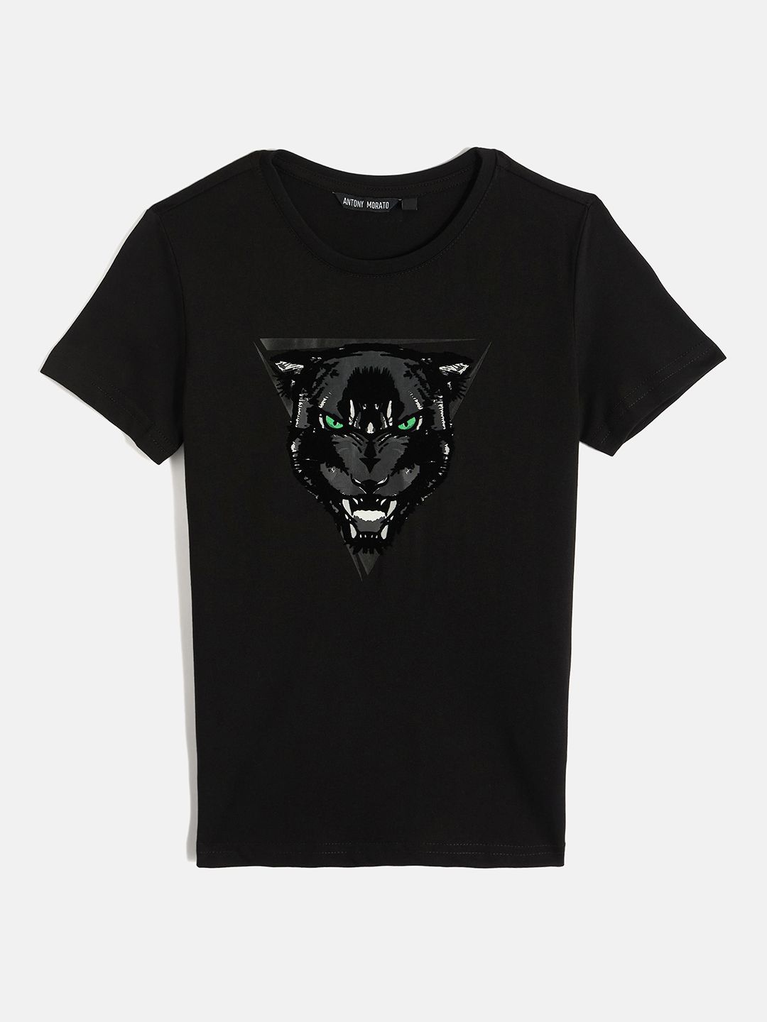

Antony Morato Boys Typography Printed Slim Fit T-shirt, Black