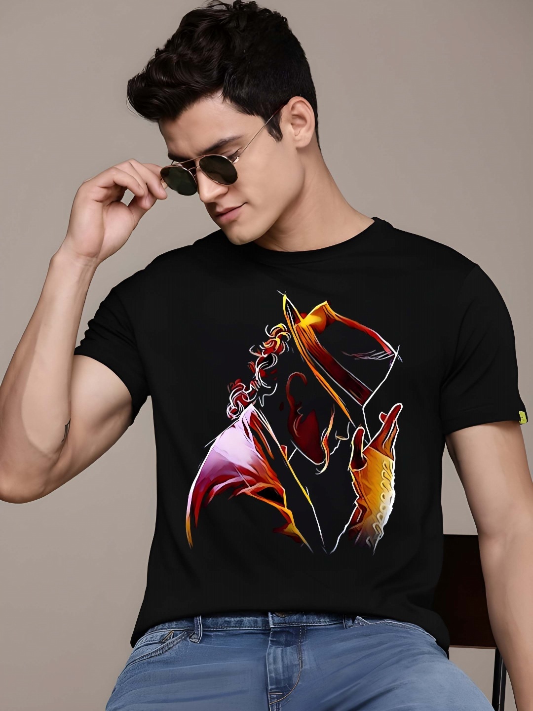 

BOWLIFESTYLE Men T-shirt, Black