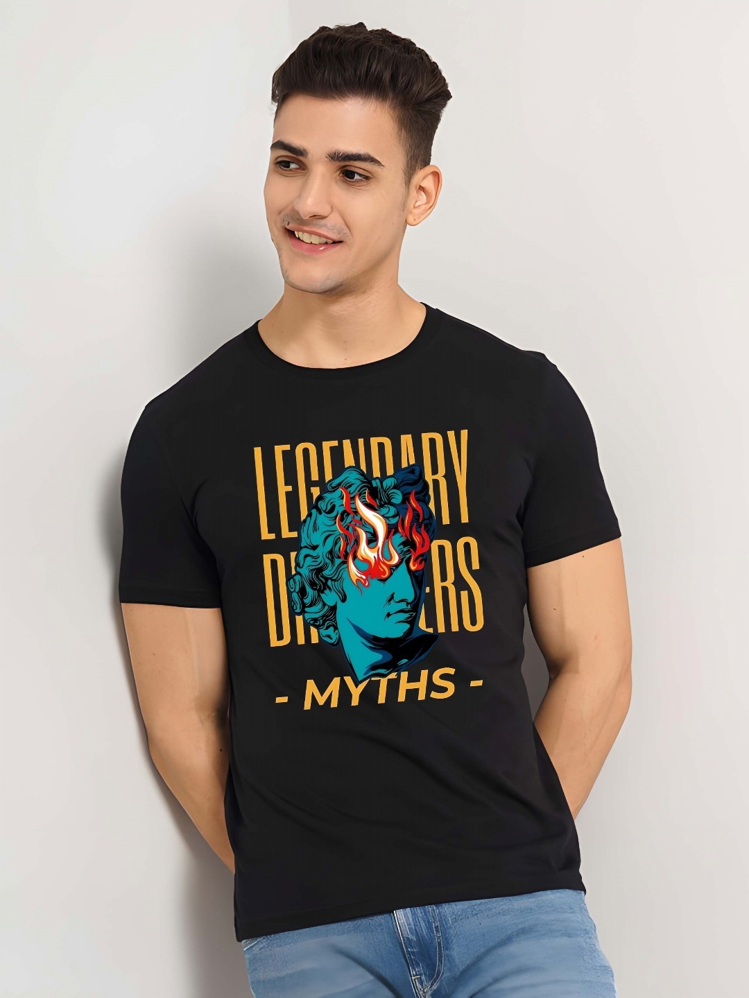 

BOWLIFESTYLE Men T-shirt, Black