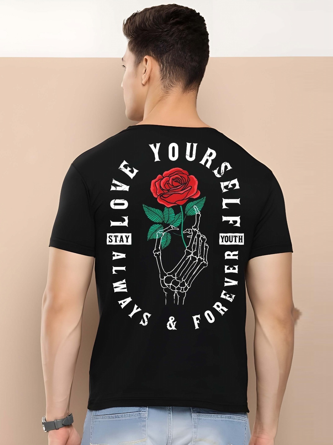 

BOWLIFESTYLE Men T-shirt, Black