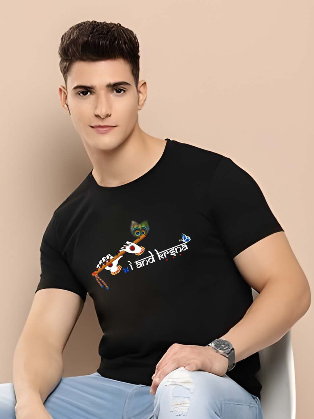 

BOWLIFESTYLE Men T-shirt, Black