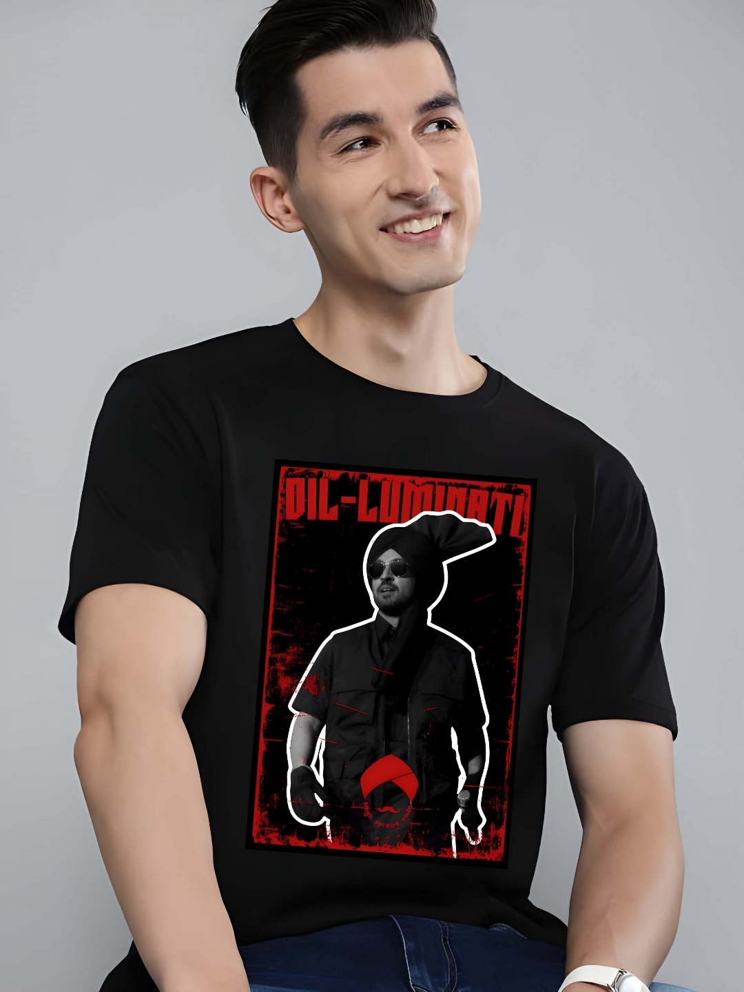 

BOWLIFESTYLE Men T-shirt, Black