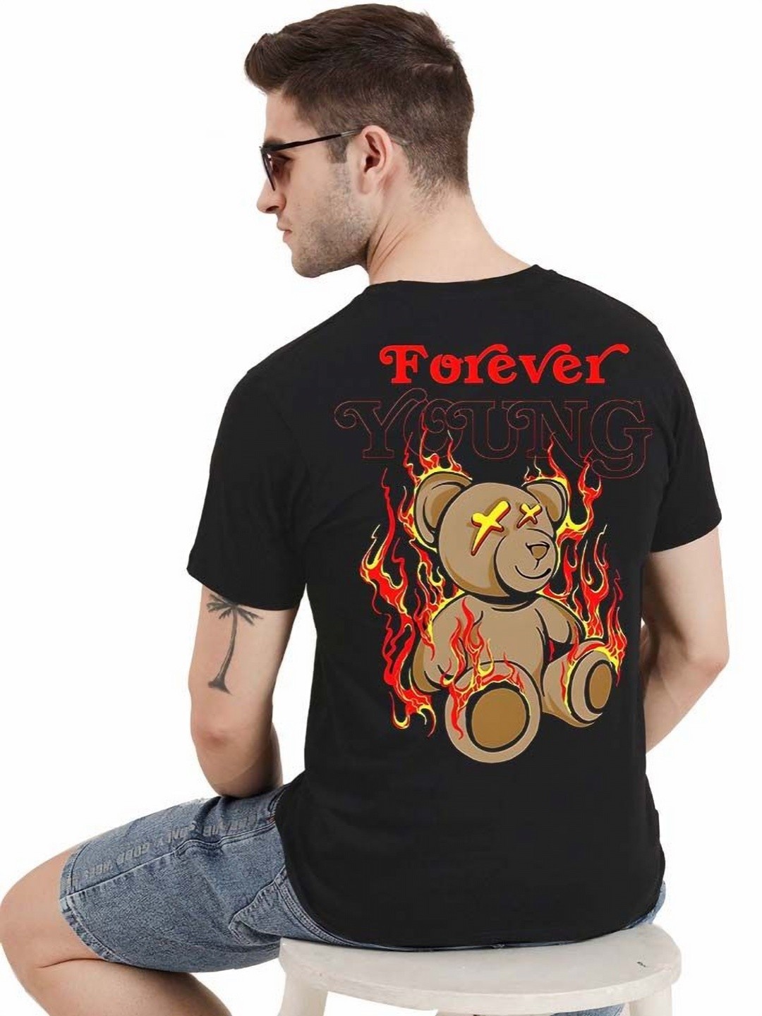 

BOWLIFESTYLE Men T-shirt, Black