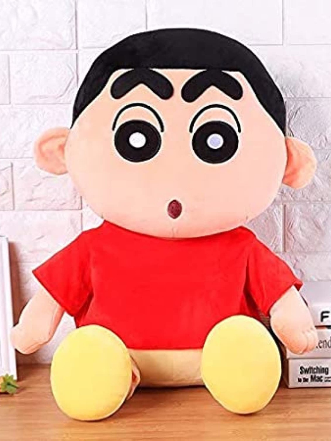 

BESTIES Kids Microfibre Filled Non-Allergic Doll Soft Toys and Dolls, Red