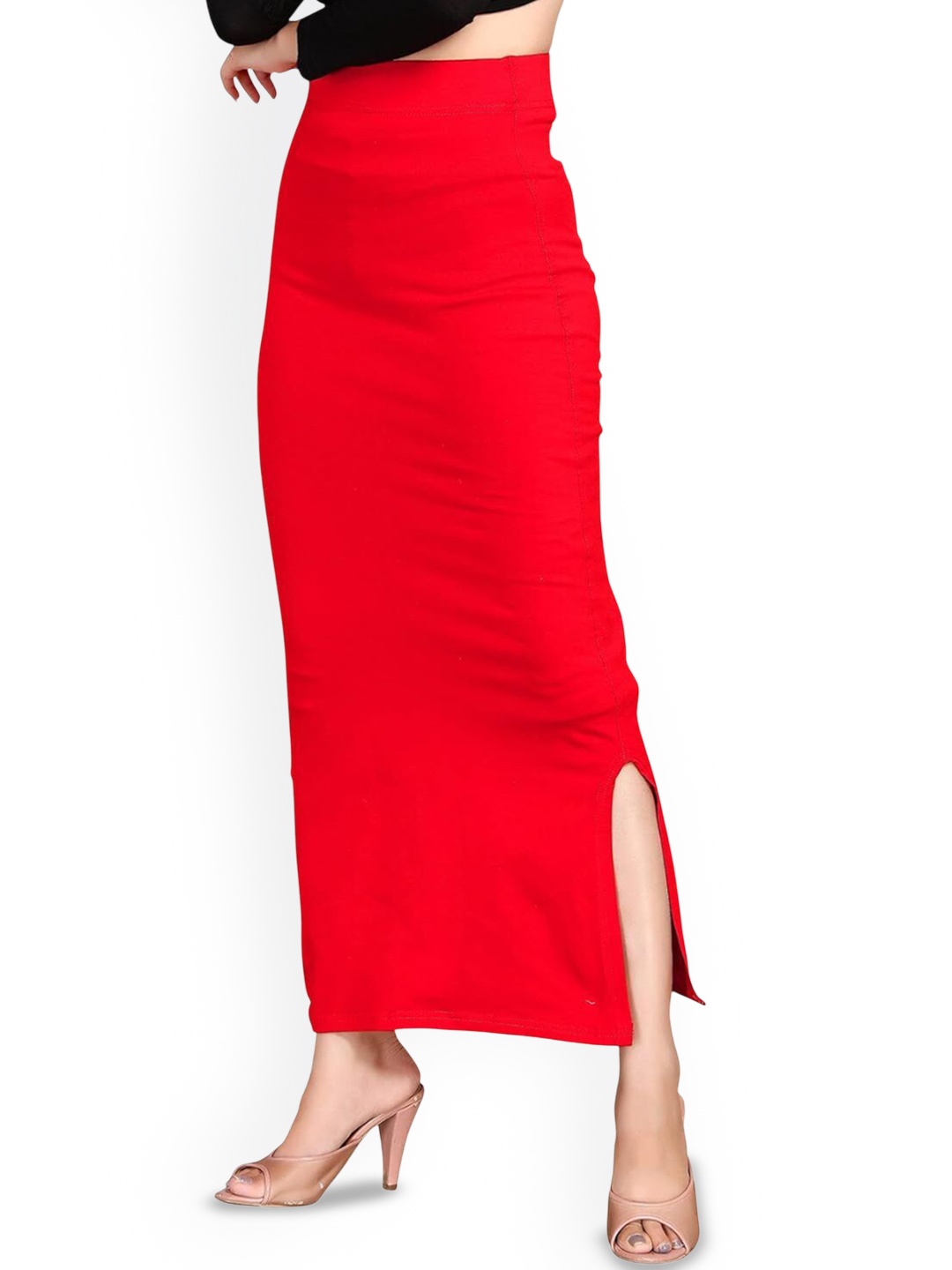 

ALYNE Women Saree Shapewear, Red