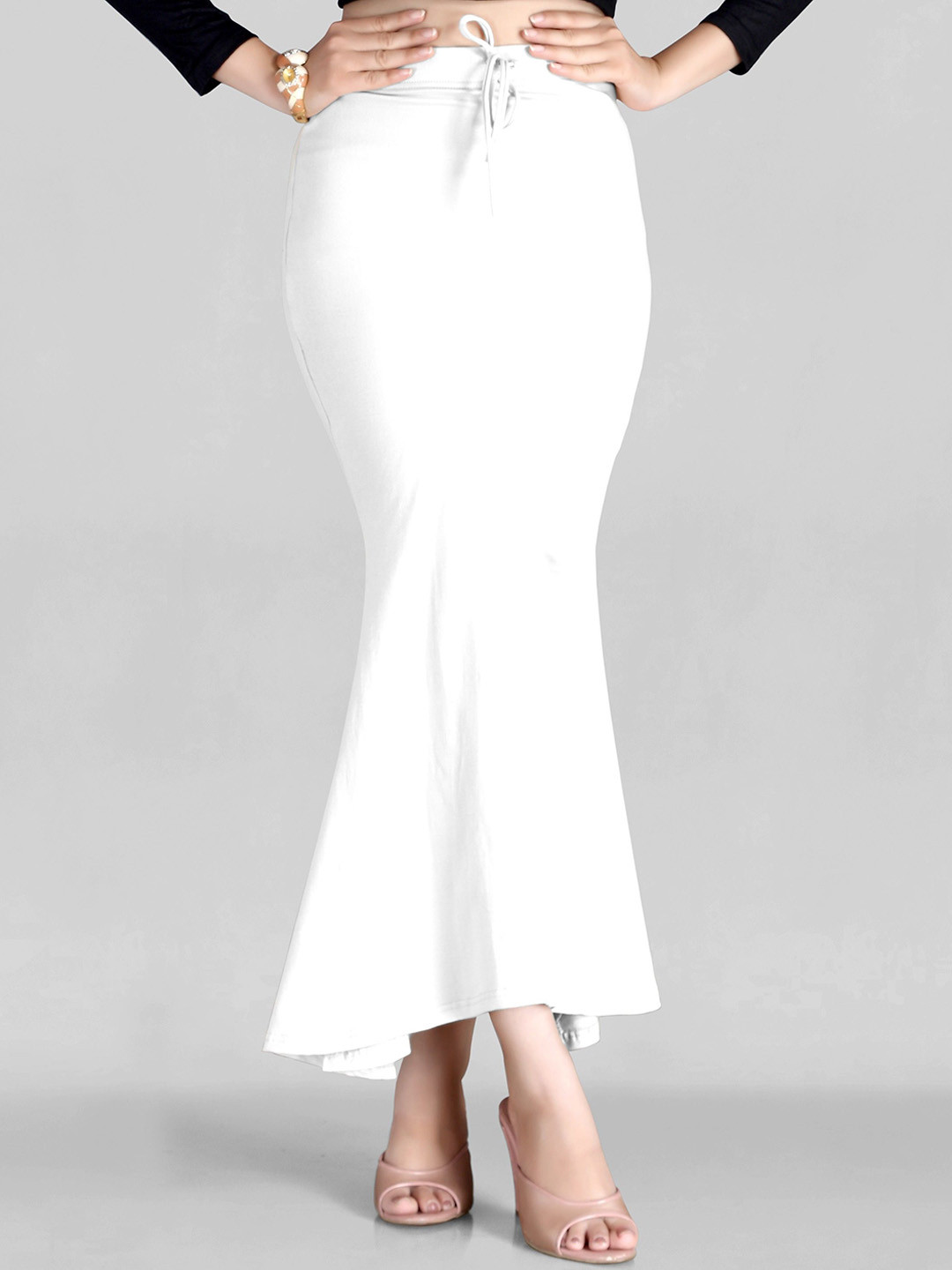 

ALYNE Women Saree Shapewear, White