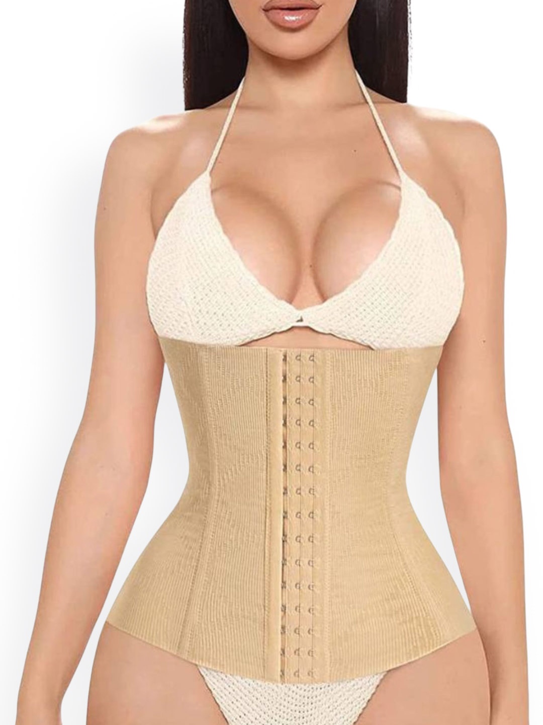 

CareDone Women Tummy Control Half Body Shaper Belt, Beige
