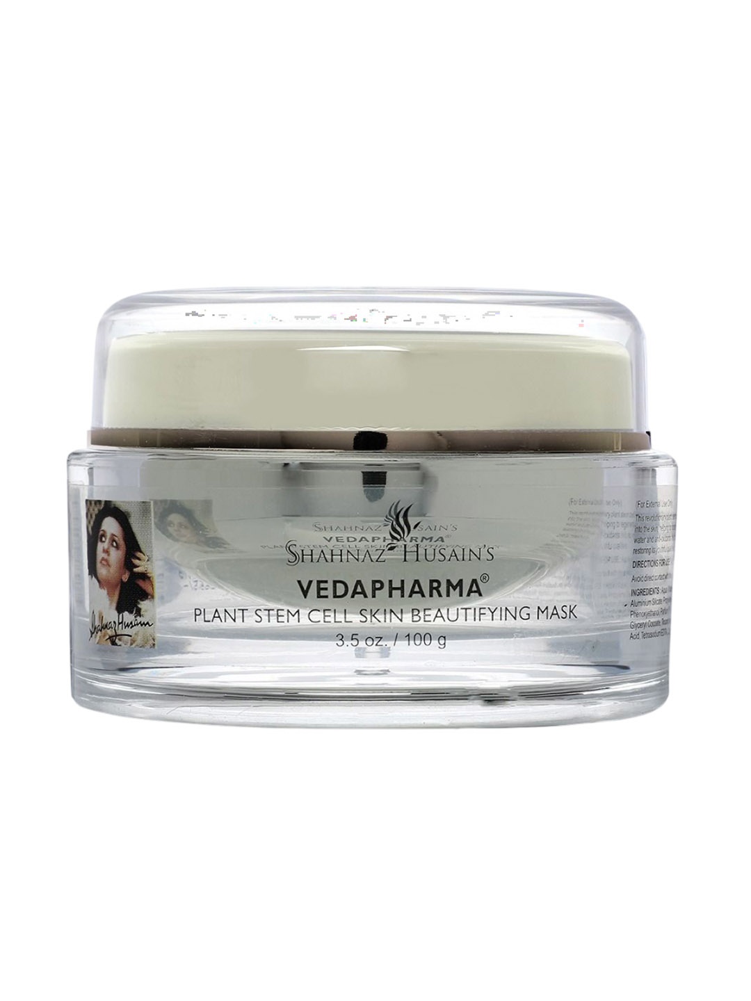 

Shahnaz Husain Vedapharma Plant Stem Cell Skin Beautifying Mask - 100 g, White