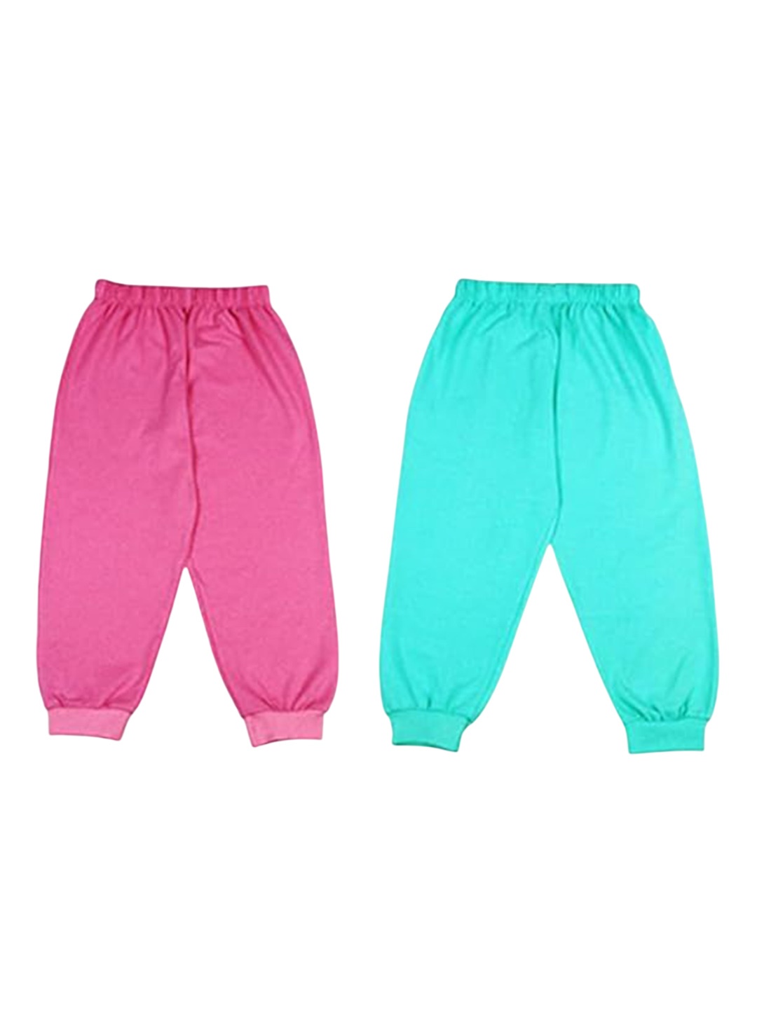 

BAESD Kids Pack Of 2 Cotton Mid Rise Joggers, Pink
