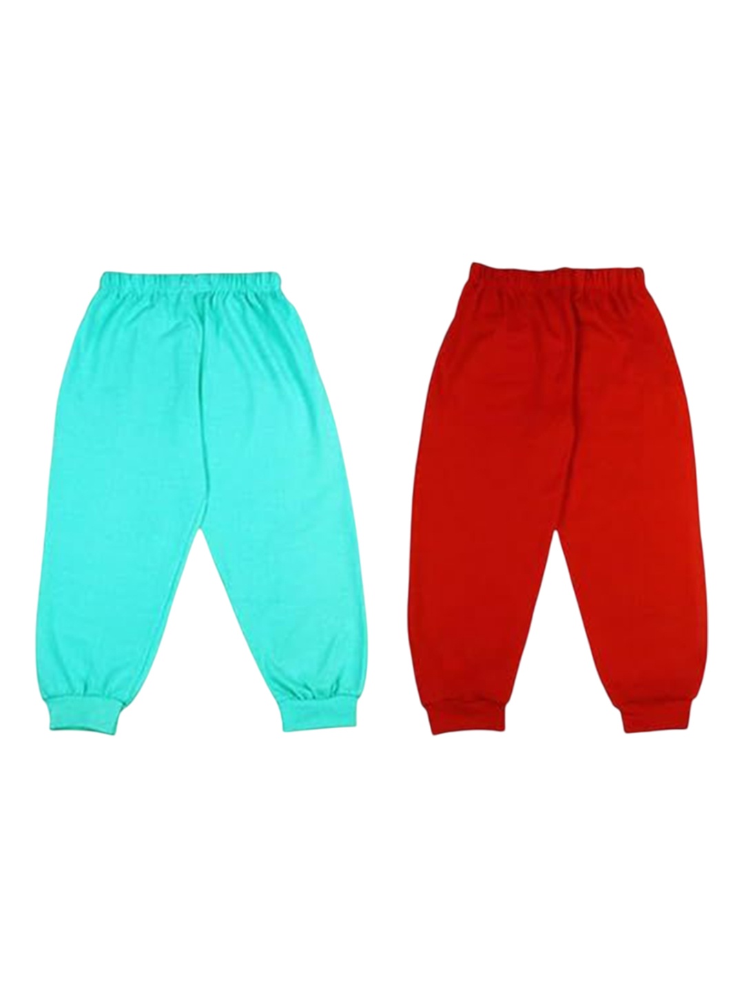 

BAESD Kids Pack Of 2 Relaxed Fit Cotton Joggers, Red