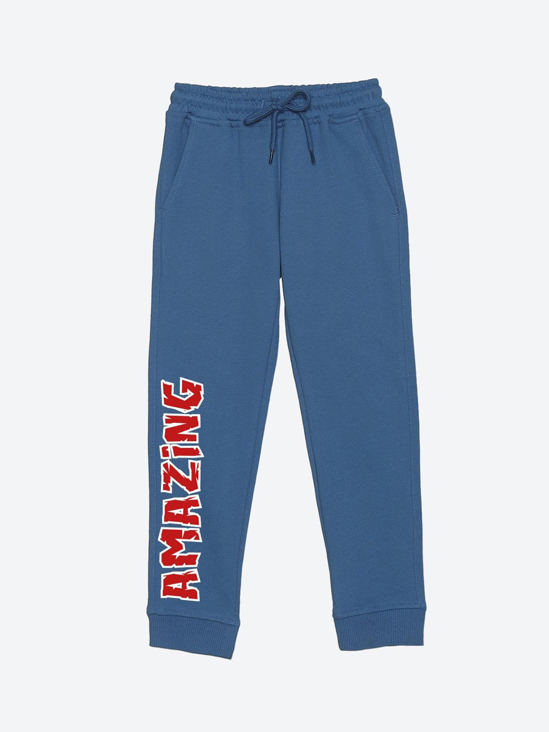 

YK Marvel Boys Marvel Spider-Man Graphic Printed Joggers, Blue