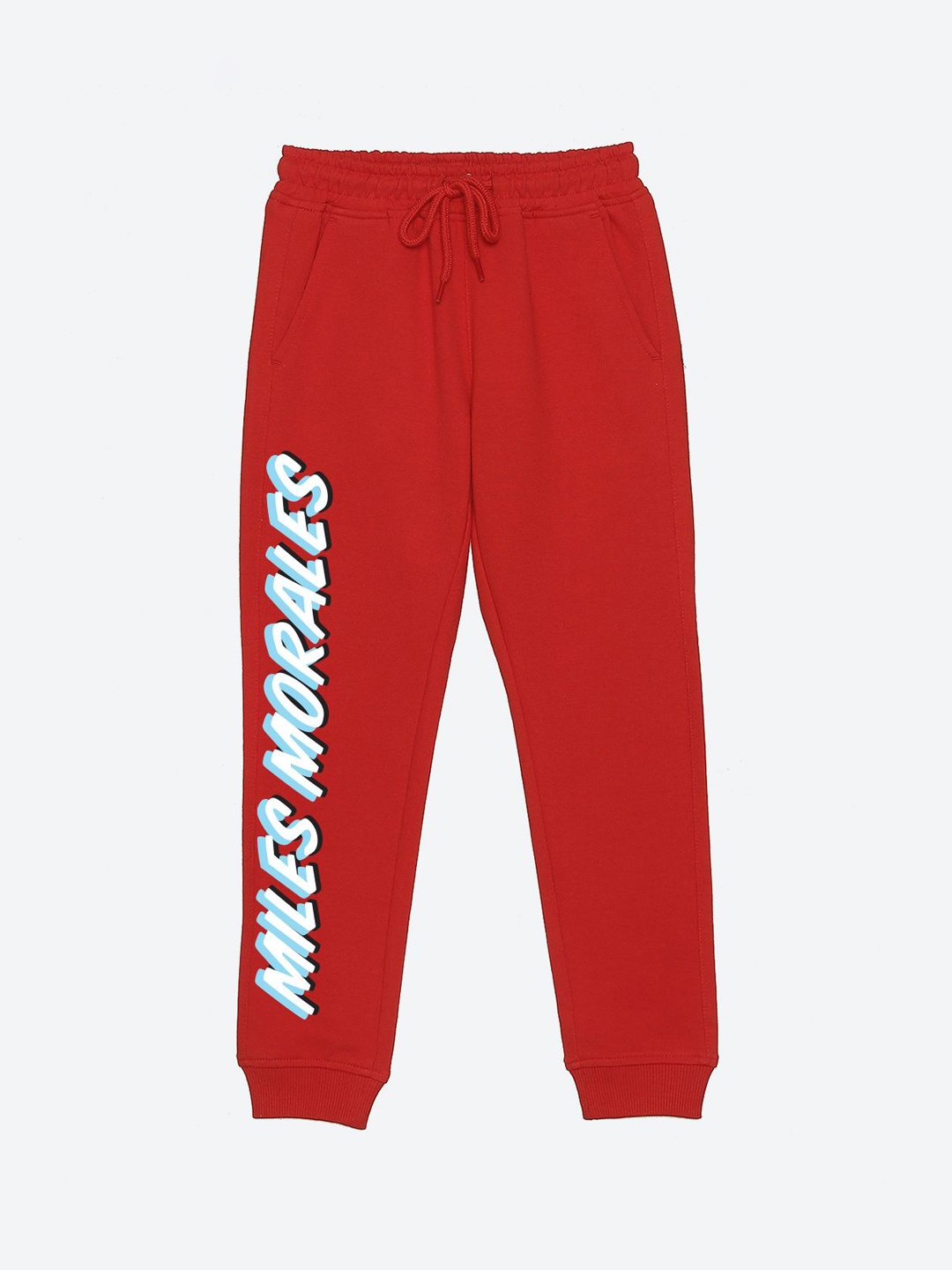 

YK Marvel Boys Graphic Printed Joggers, Red