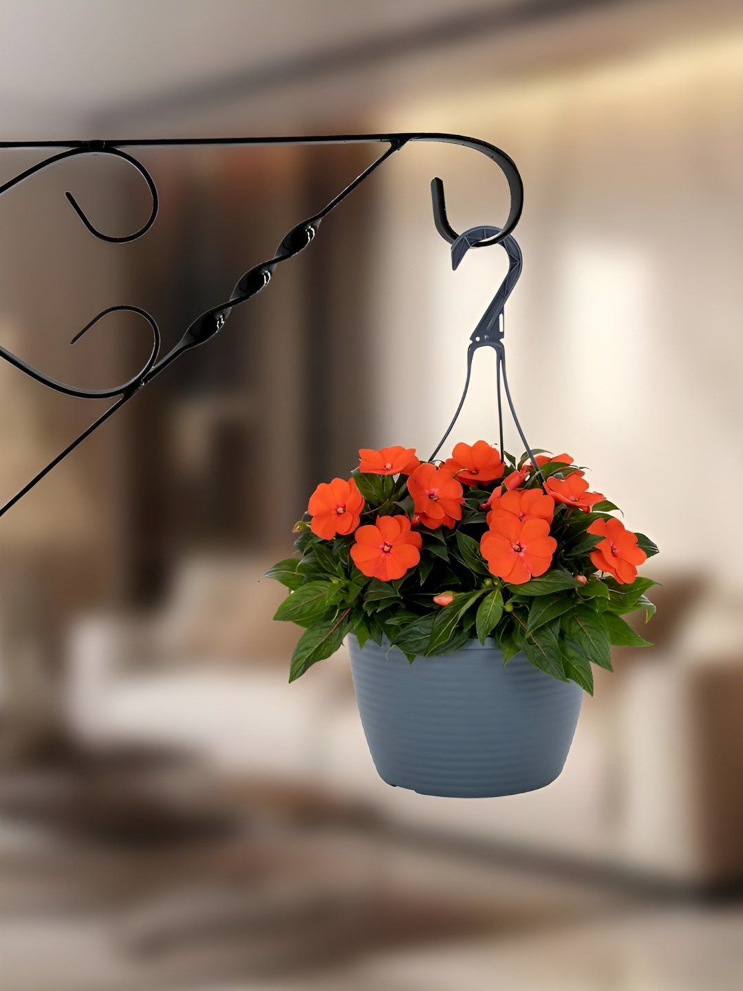 

GARDEN DECO Black Heart Design Wall Bracket