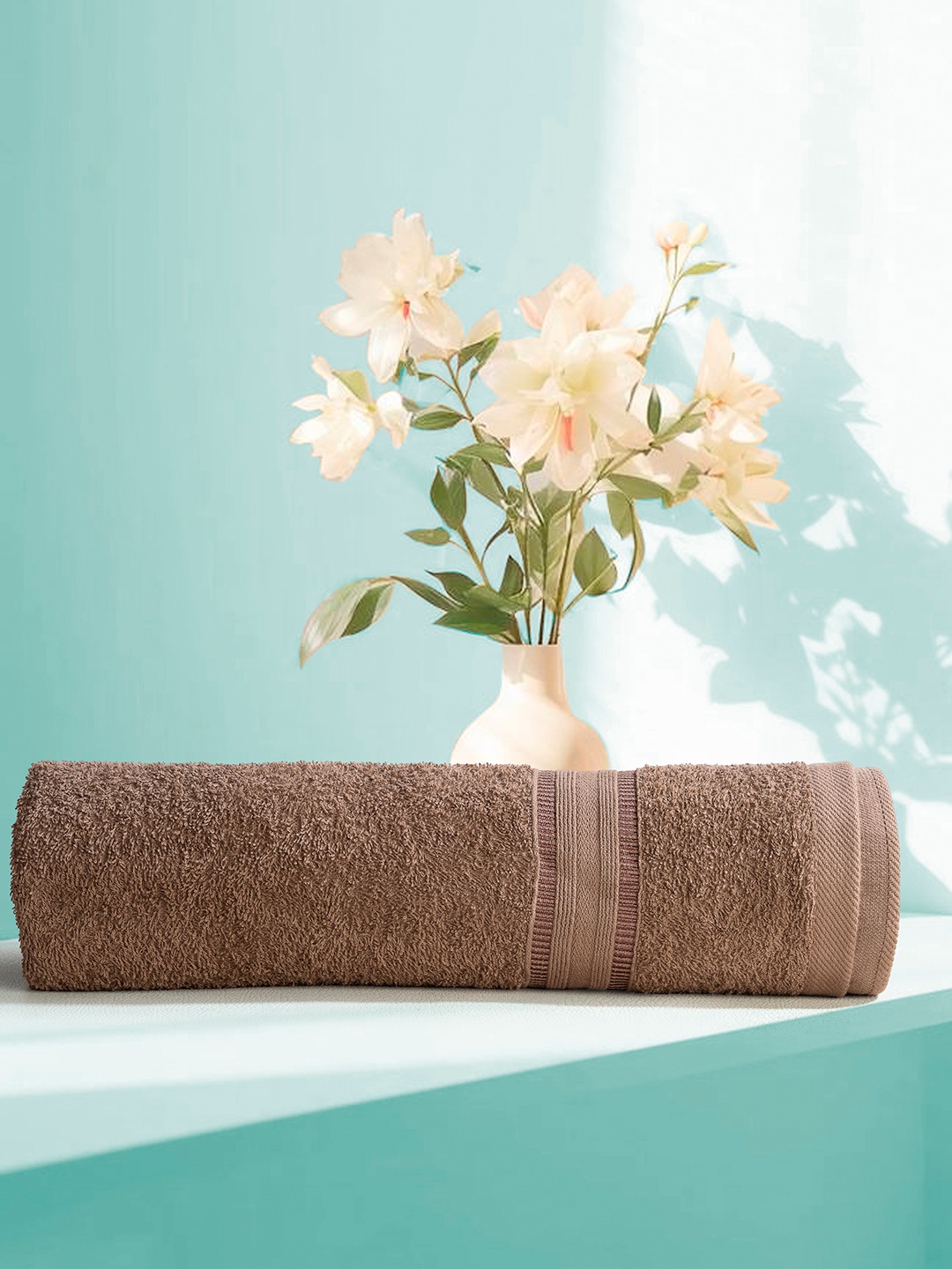 

HotGown Brown 1 Cotton 400 GSM Bath Towel