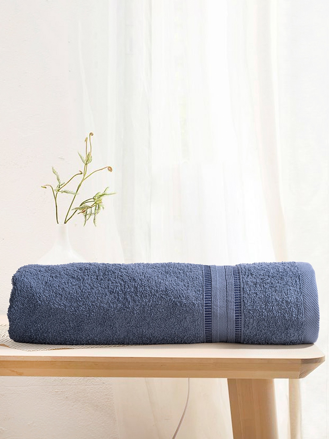 

HotGown Blue 1 Cotton 400 GSM Bath Towel