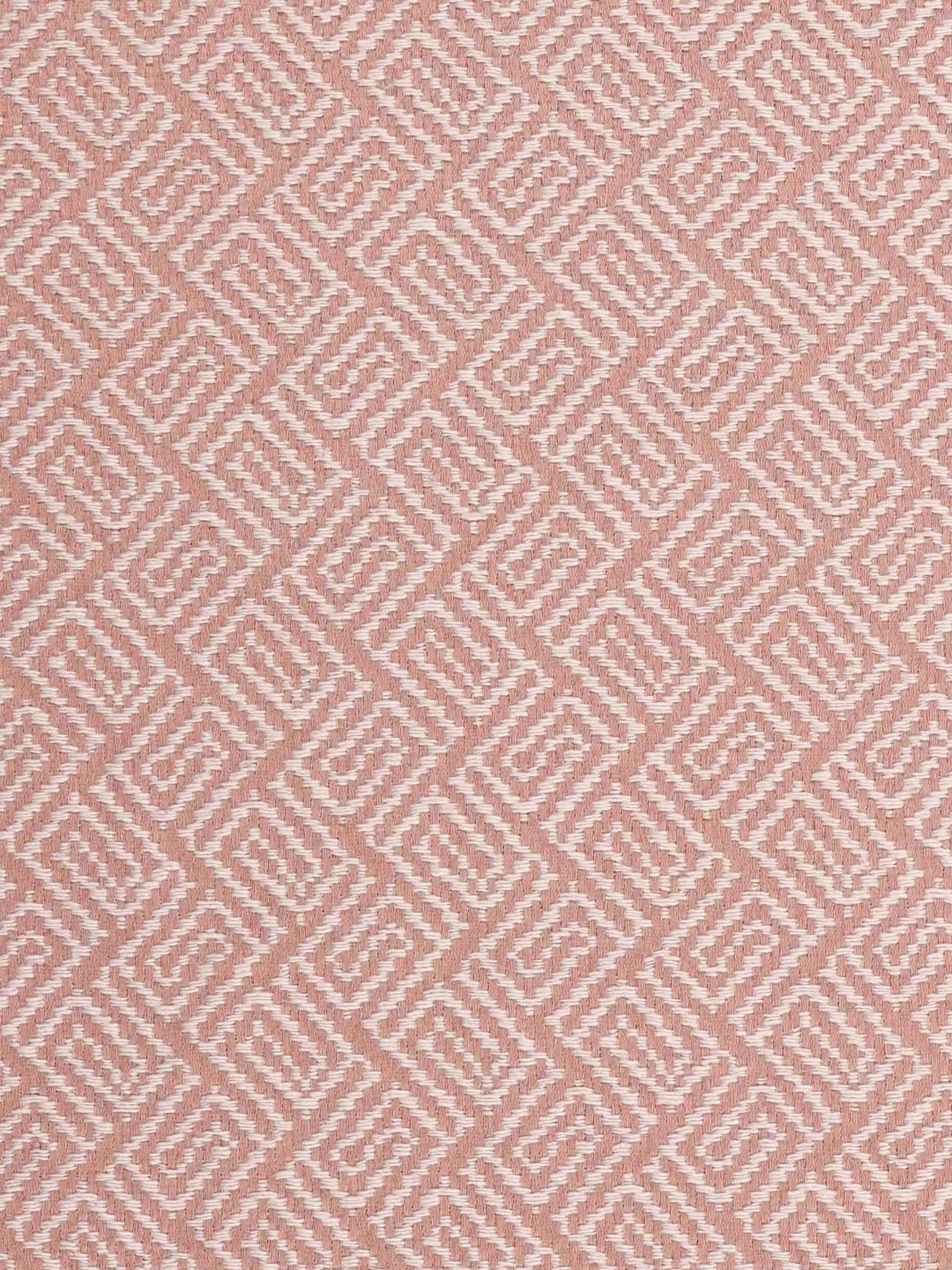 

Ariana Mirage Pink & White Geometric Door Curtain