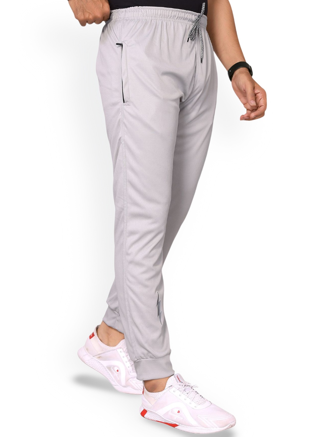 

Moda Rapido Men Printed Joggers, Grey
