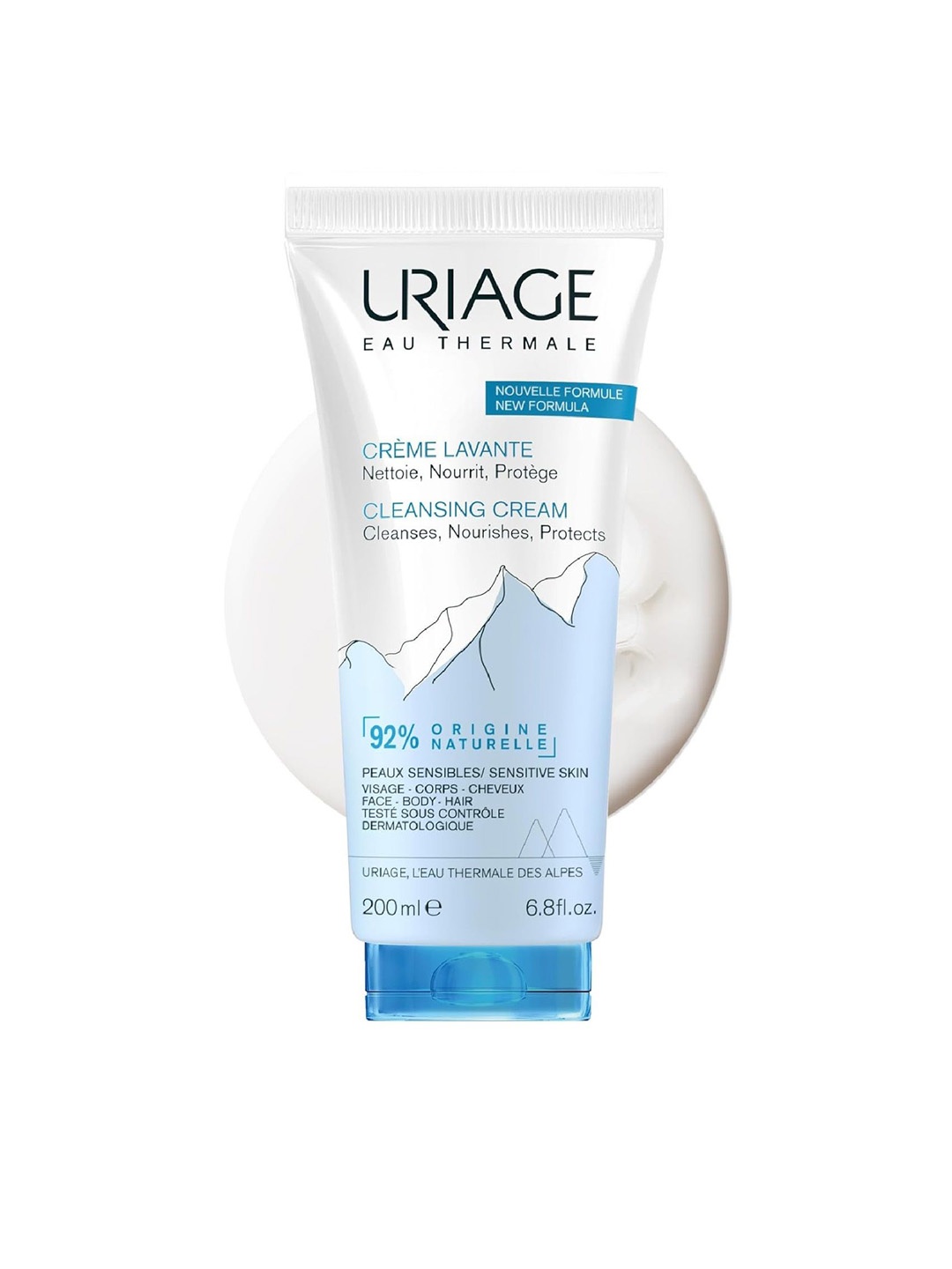 

Uriage Creme Lavante Cleansing Cream - 200ml, Silver