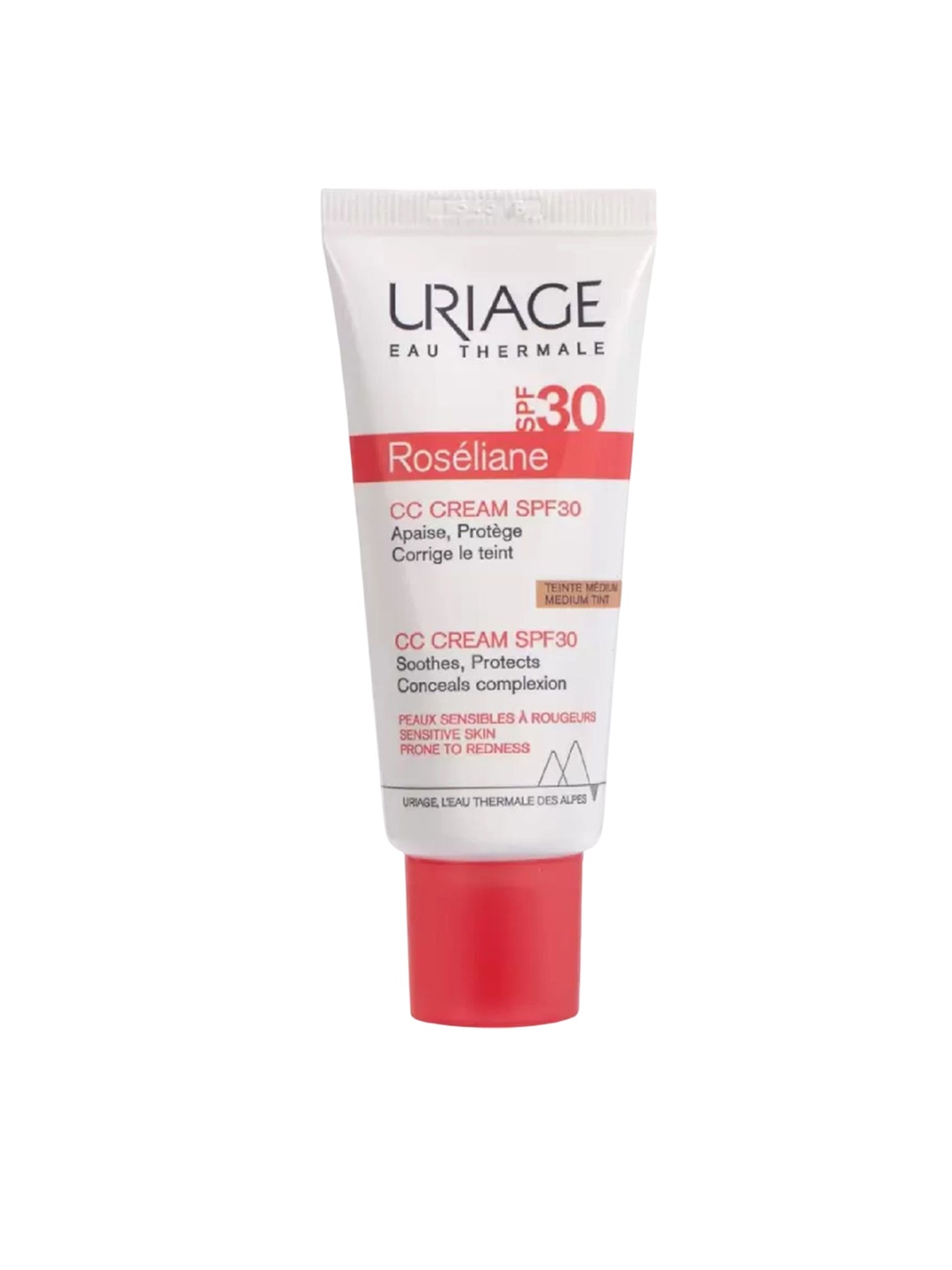 

Uriage Roseliane CC Tinted Sunscreen SPF30 For Prone Skin - 40 ml, Red