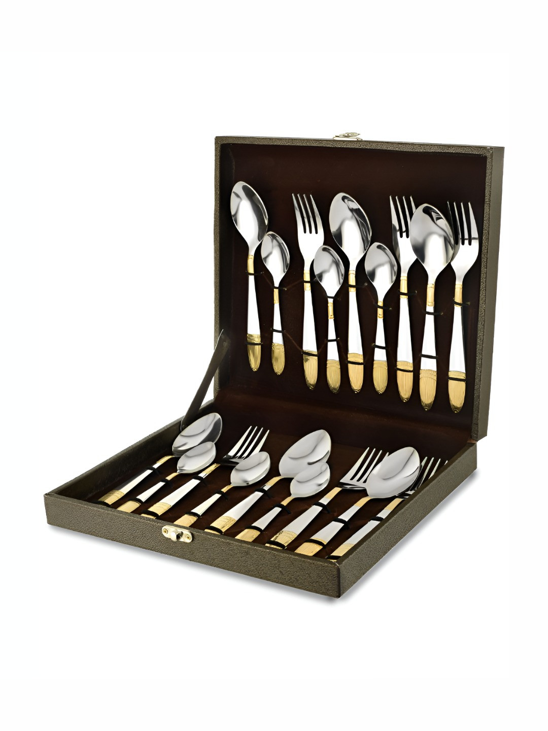 

Parage Gold-Toned Stainless Steel Cutlery Set of