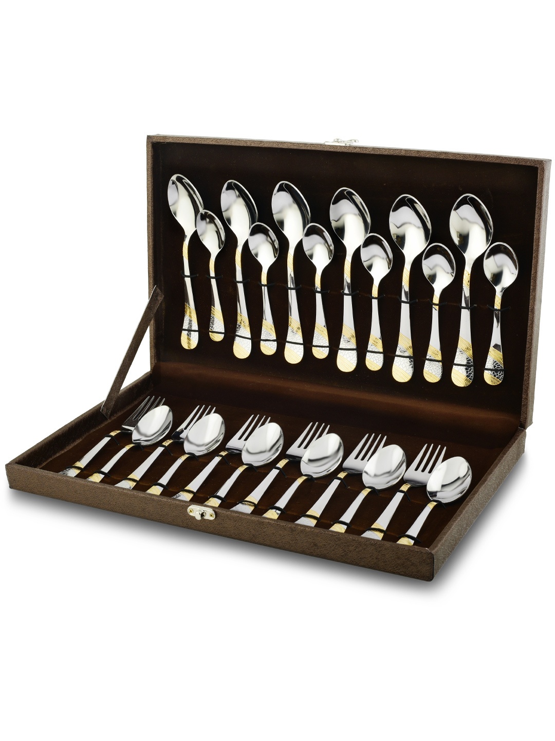 

Parage Silver-Toned 24 Pieces Stainless Steel Cutlery Set