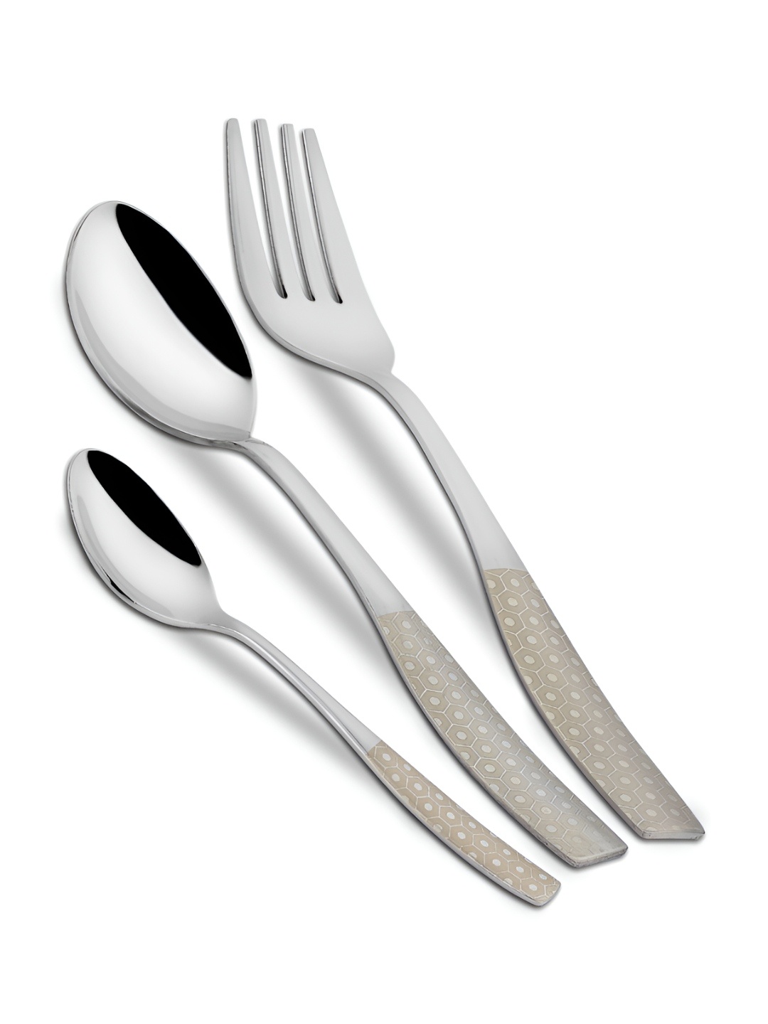 

Parage Silver-Toned Stainless Steel Cutlery Set of