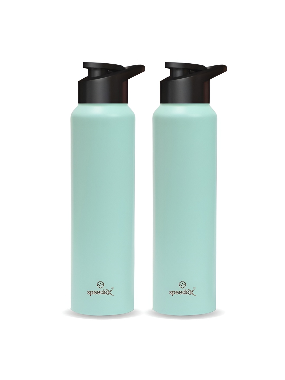 

Speedex Green & Black 2 Pieces Stainless Steel Water Bottle 1L Each