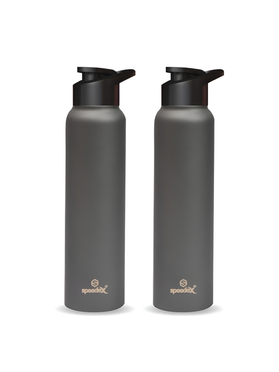 

Speedex Grey 2 Pieces Stainless Steel Water Bottle 1L Each