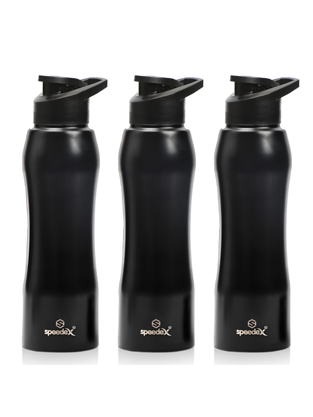 

Speedex Black 3 Pieces Stainless Steel Water Bottle 1L Each