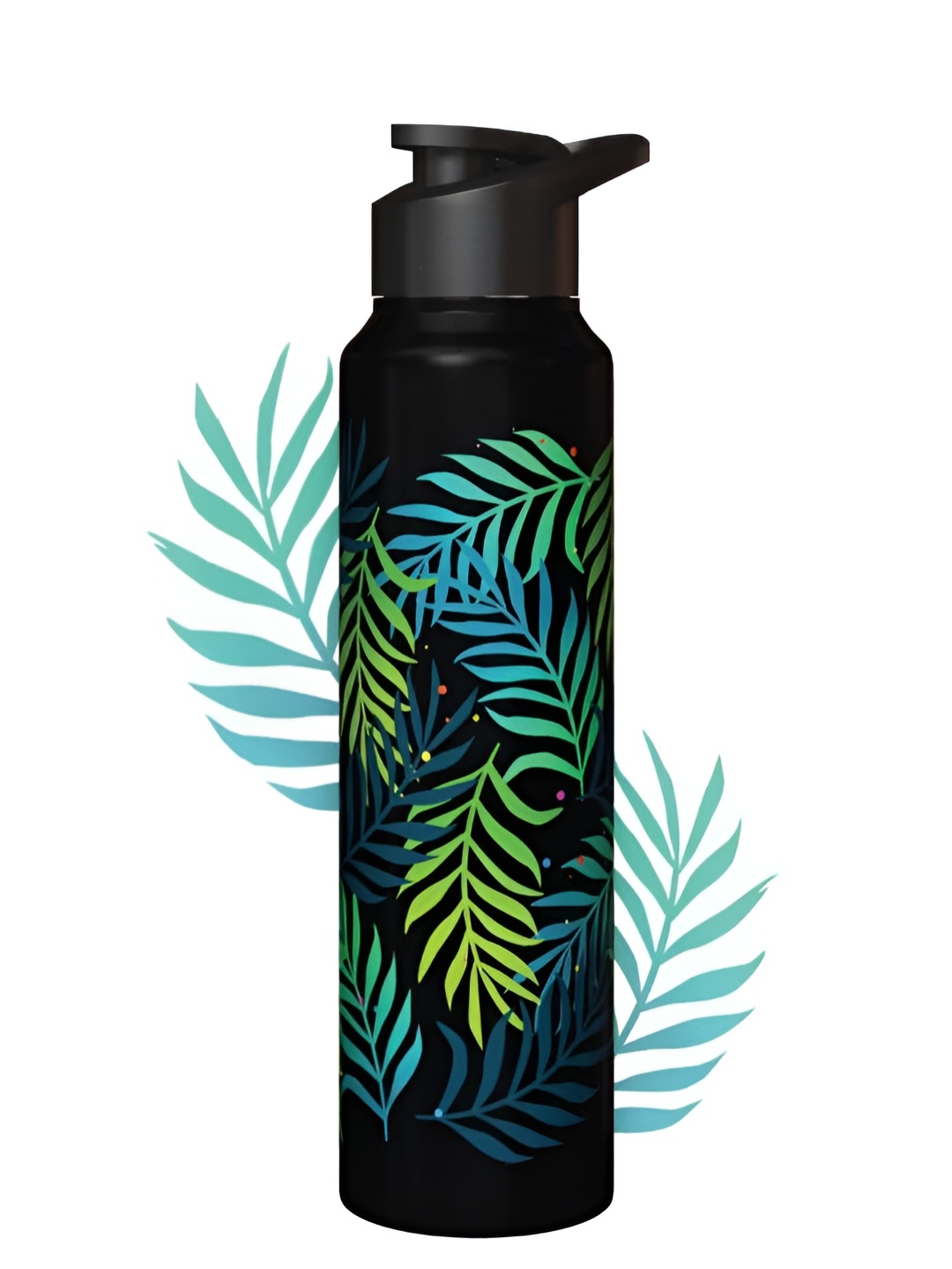

Speedex Black & Green Stainless Steel Water Bottle 1L Each
