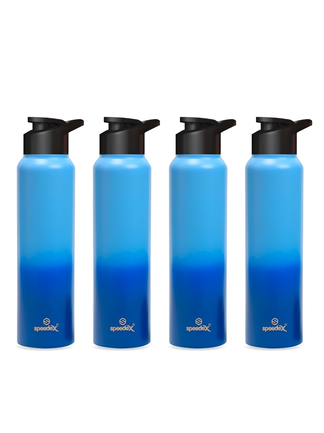 

Speedex Blue 4 Pieces Stainless Steel Water Bottle 1L Each