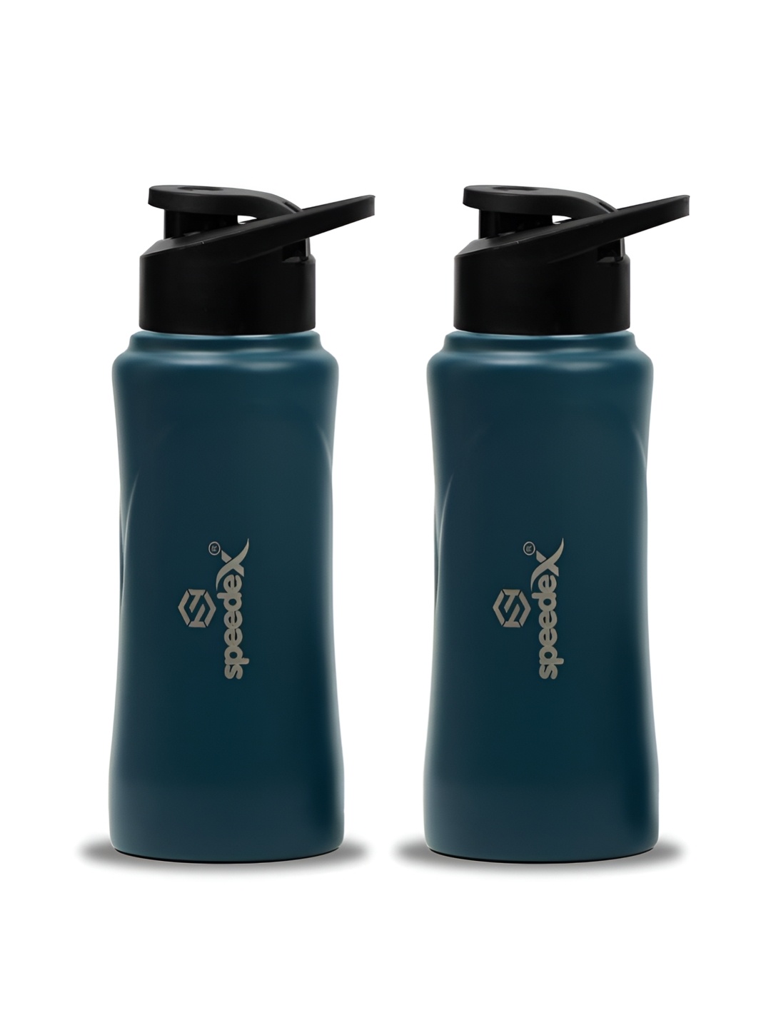 

Speedex Blue & Black 2 Pieces Stainless Steel Water Bottles 500 ml