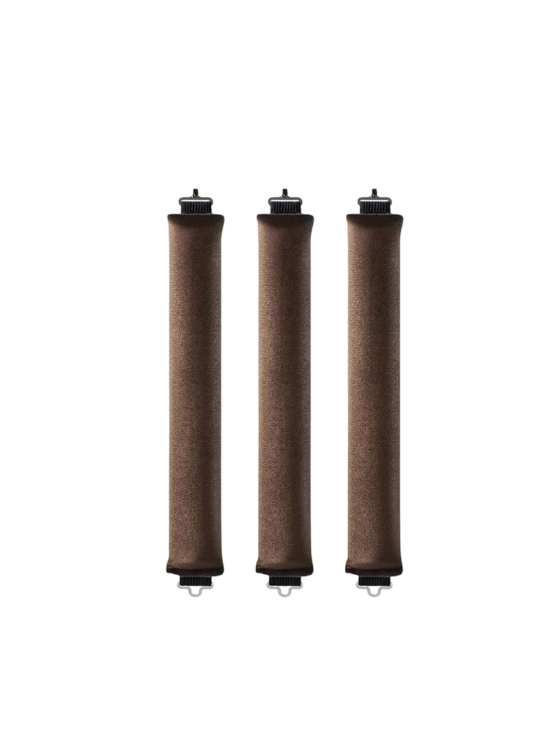 

Beaute Secrets Heatless Hair Curler With Flexible Curling Rod & Hook, Brown