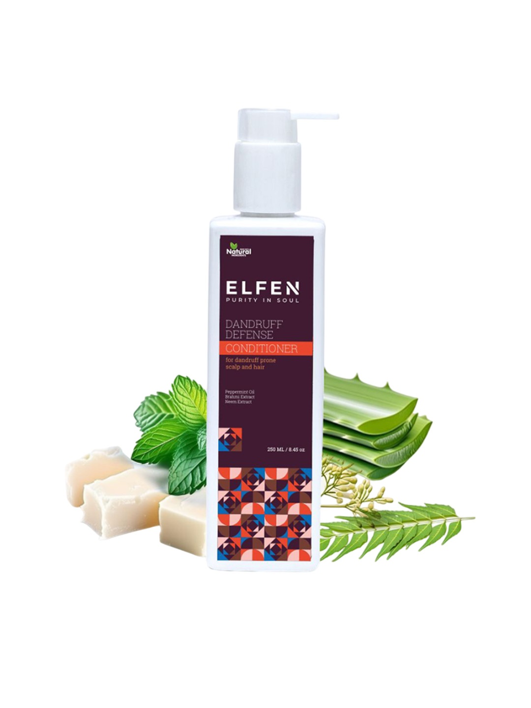 

ELFEN Dandruff Defence Conditioner With Natural Goodness of Peppermint Oil - 250ml, White