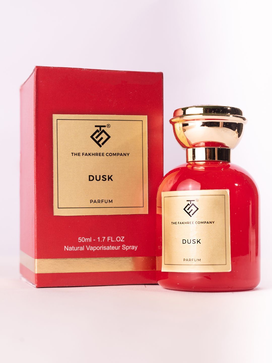 

THE FAKHREE COMPANY Dusk Long Lasting Eau De Parfume- 50 ml, Red