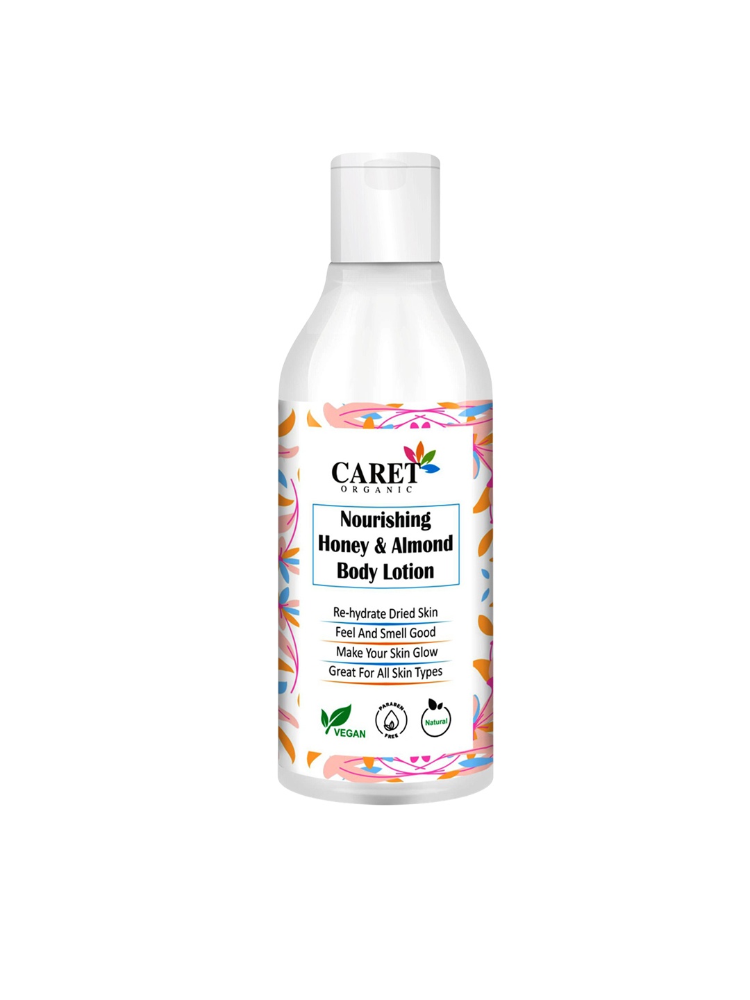 

CARET ORGANIC Nourishing Honey & Almond Body Lotion - 250 ml, White